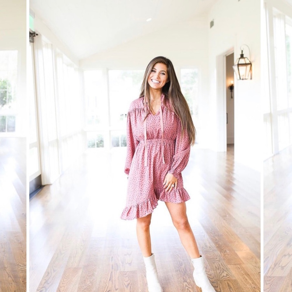 Asymmetrical Ruffle Dress! - Picture 2 of 4